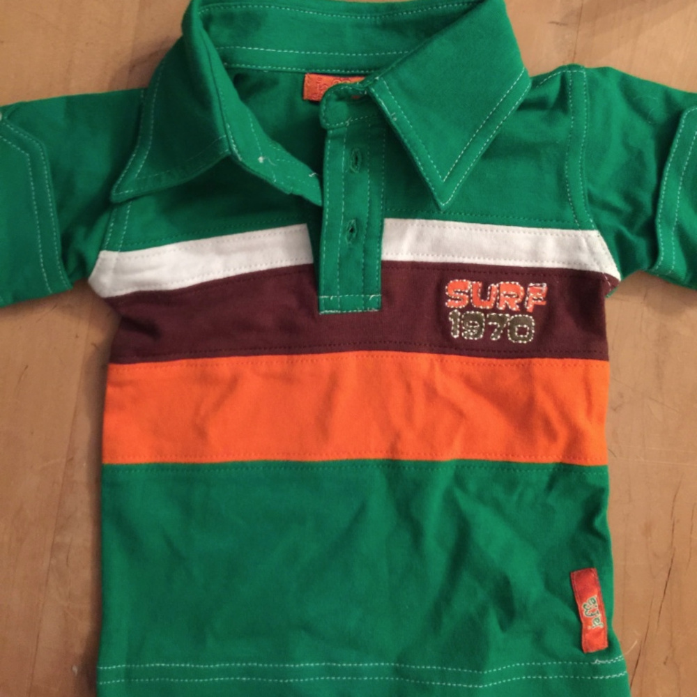 Jaffa by OinkBaby Boy Retro Polo NWT New 2T